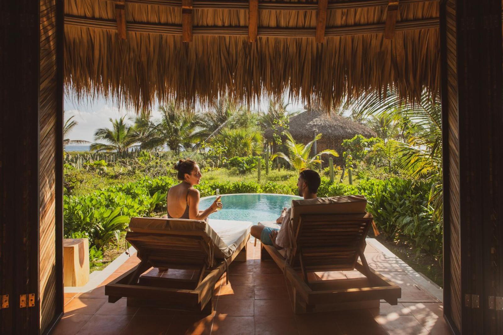 Aldea Mizul Hotel Puerto Escondido  Eksteriør billede